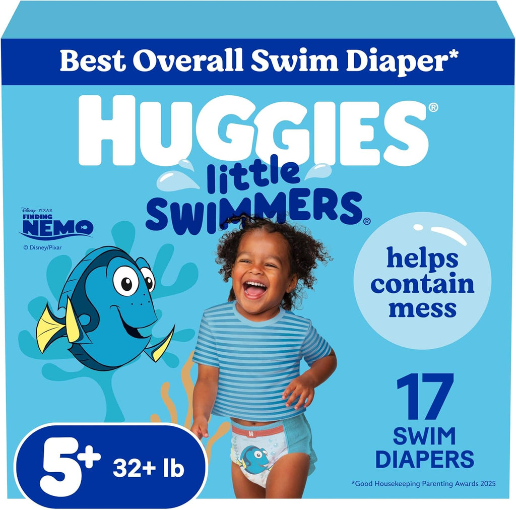 Huggies Little Swimmers Disposable Swim Diapers, Size 5-6
