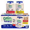 GoGo squeeZ yogurtZ Variety Pack, Strawberry & Banana, 3 oz