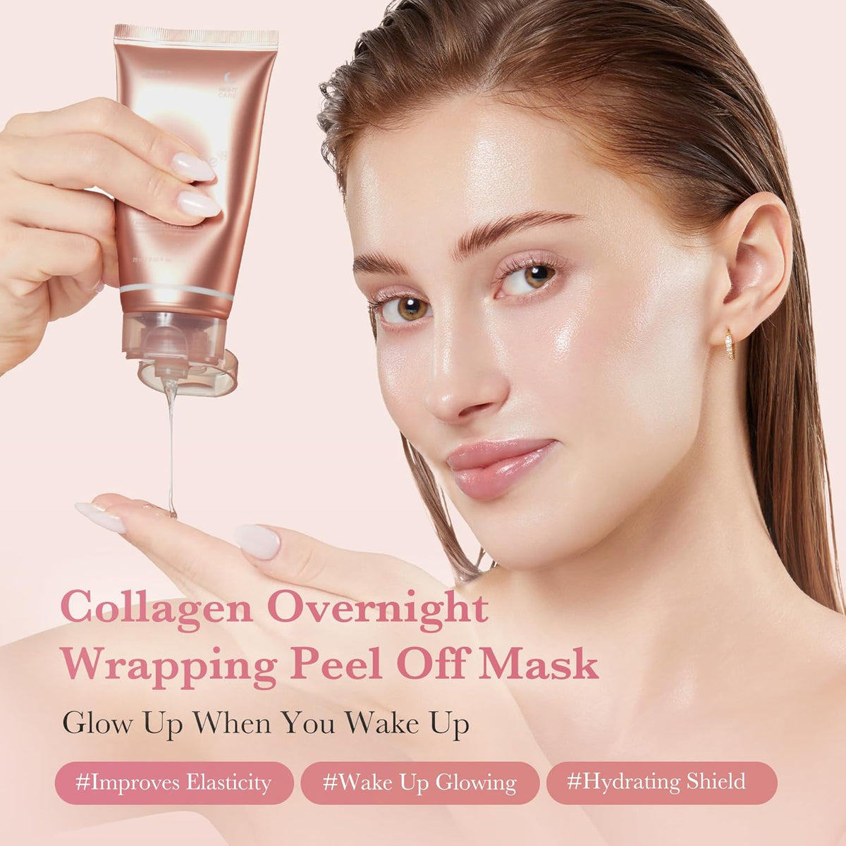medicube Wrapping Mask Collagen Overnight Peel Off Facial Mask