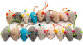 Fashion's Talk Cat Mice Toy 18-Pack Plush Catnip-Filled Mice Toys for Indoor Cats