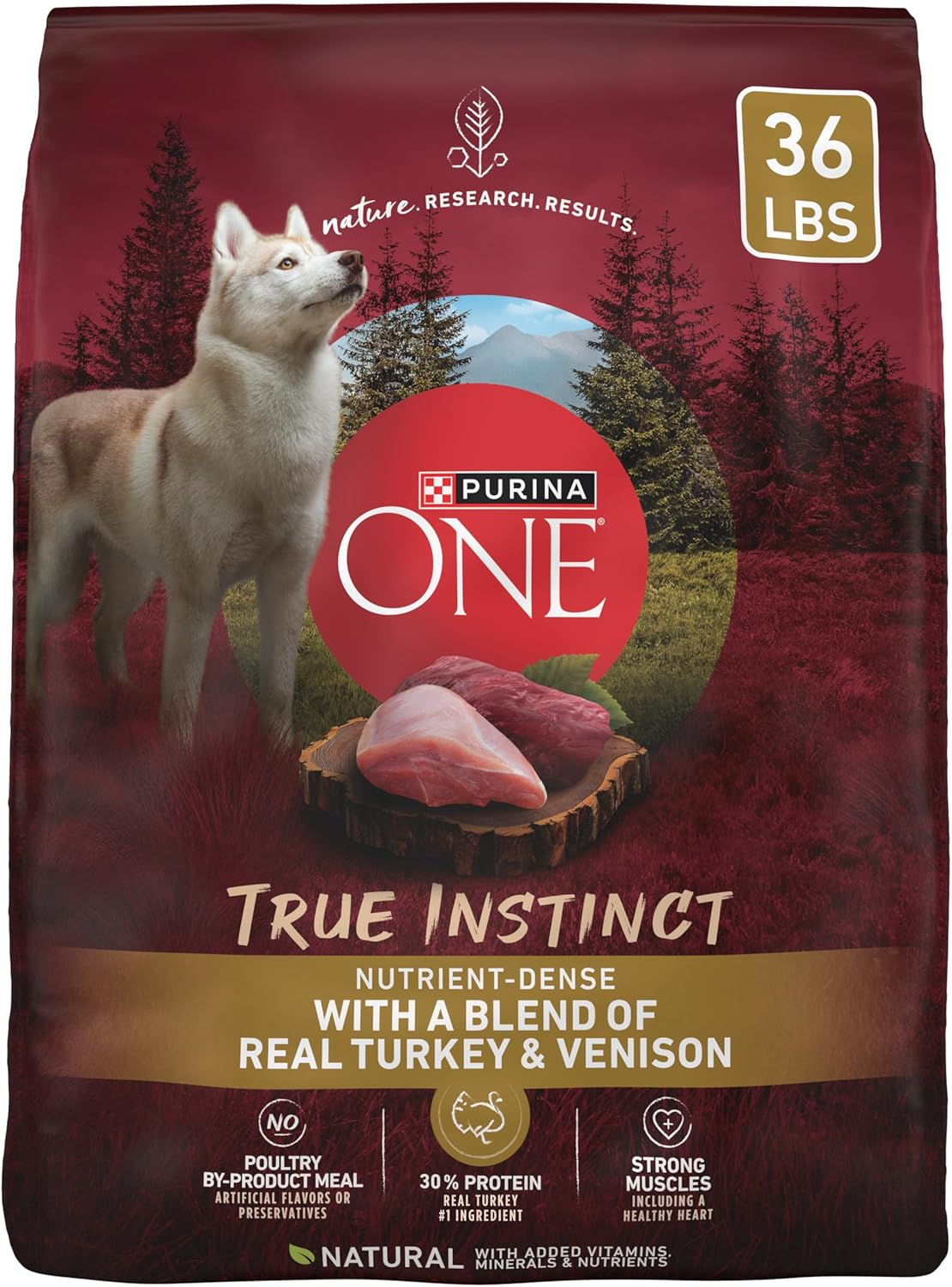 Purina ONE True Instinct With A Blend Of Real Turkey and Venison Dry Dog Food