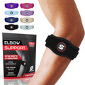 Sleeve Stars Tennis Elbow Brace for Men & Women, Fits 9"-23"