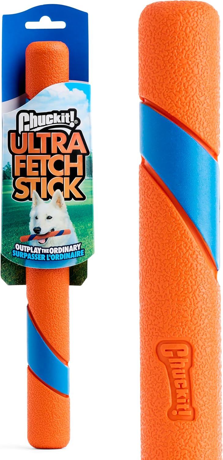 Chuckit! Interactive Dog Toy Ultra Fetch Stick - 12 Inch Outdoor Dog Toy
