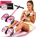 Pedal Resistance Bands with Handles Working Out Exercise Equipment for Legs
