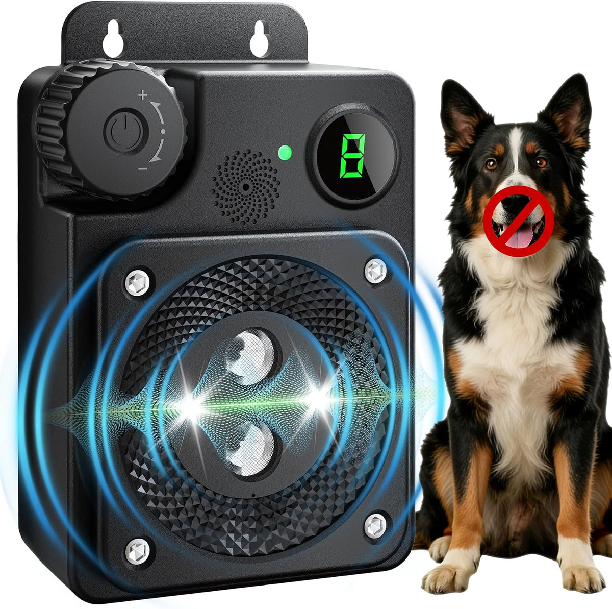 FORNIHE Dog Bark Deterrent Devices, Anti Barking Device for Dogs, 3 Modes.