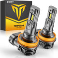 Termitor H11/H8/H16 Fog Light Bulbs, 16000 Luments 900% Brightness, 6500k cool white