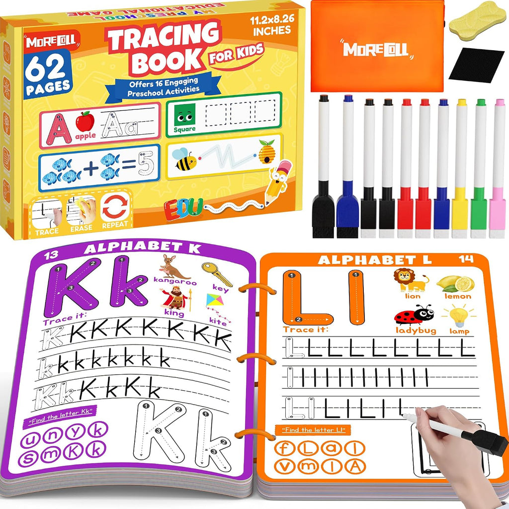 Preschool Learning Activities Educational Workbook