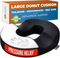 5 STARS UNITED Donut Pillow Hemorrhoid Tailbone Cushion – Large Cushion