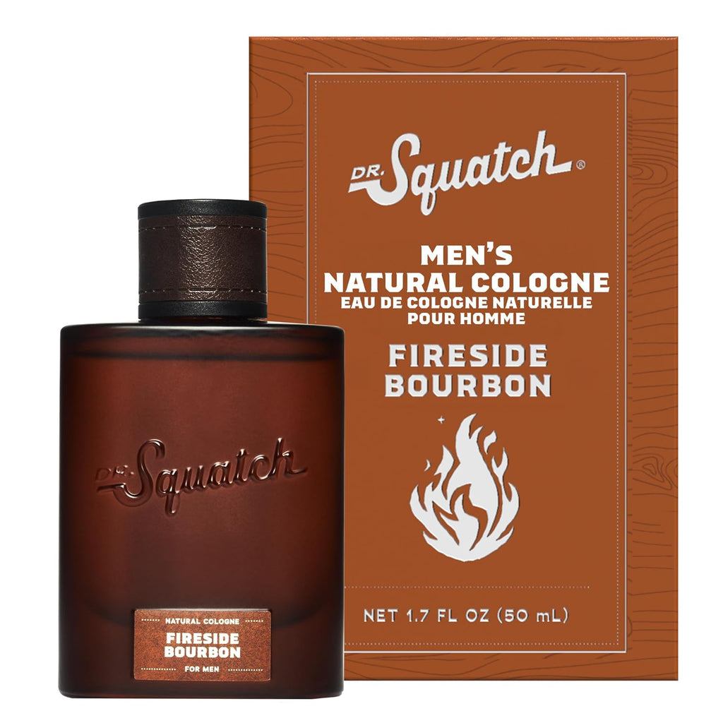 Dr. Squatch Natural Cologne for Men, Fireside Bourbon Men's Cologne