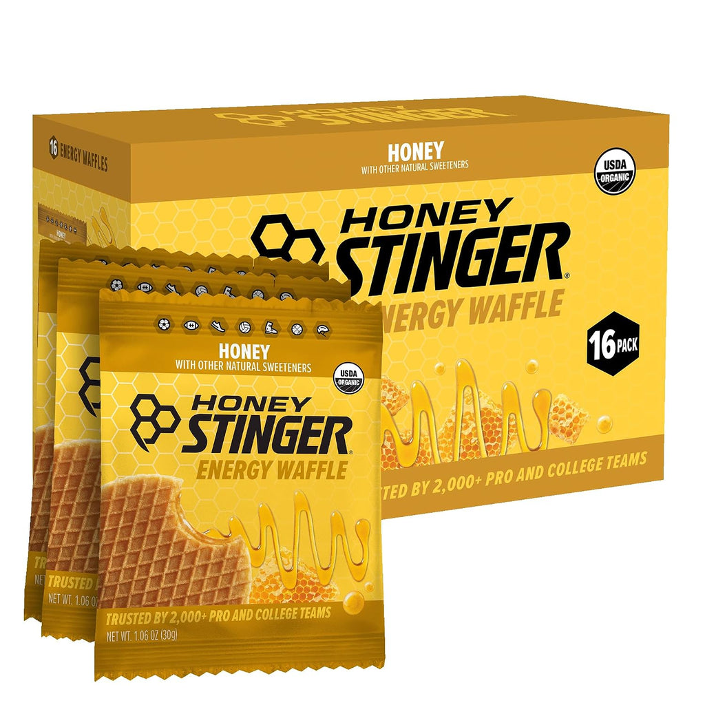 Honey Stinger Organic Honey Waffle, Energy Stroopwafel for Exercise