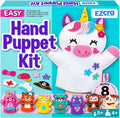 Unicorn Hand Puppet Making Kit - 8 DIY Projects - hand puppet making kit for kids