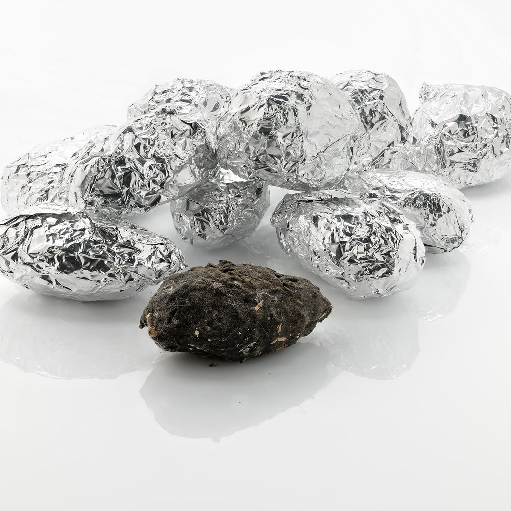 Barn Owl Pellets, Pack of 5 Extra Large Pellets and Bone Sorting Guide