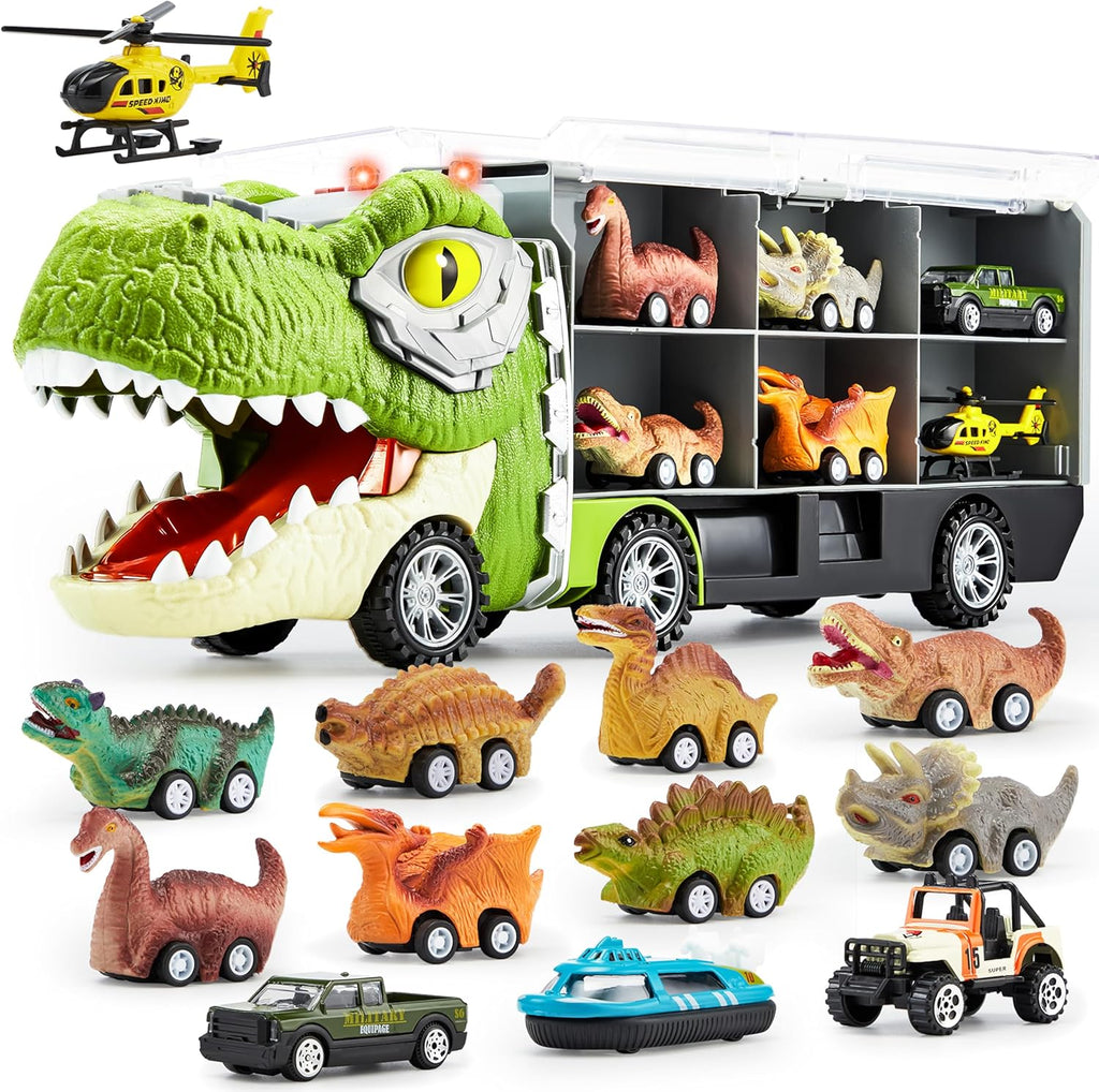 JOYIN 13 in 1 Dinosaur Toys for Kids 3-5