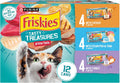 Purina Friskies Wet Cat Food Variety Pack, Tasty Treasures Prime Filets