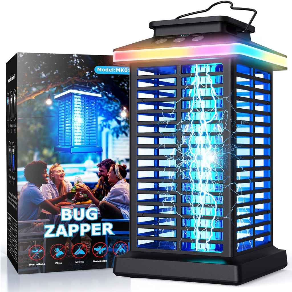 Bug Zapper Outdoor, Mosquito Zapper 3 in 1 Rechargeable Bug Zapper Outdoor - bug zapper outdoor electric